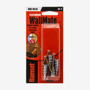 Zinc Mini Wallmate And Screw