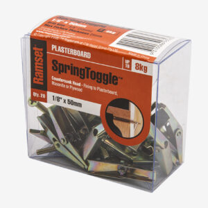 SpringToggle™ Cavity Anchor Countersunk Head